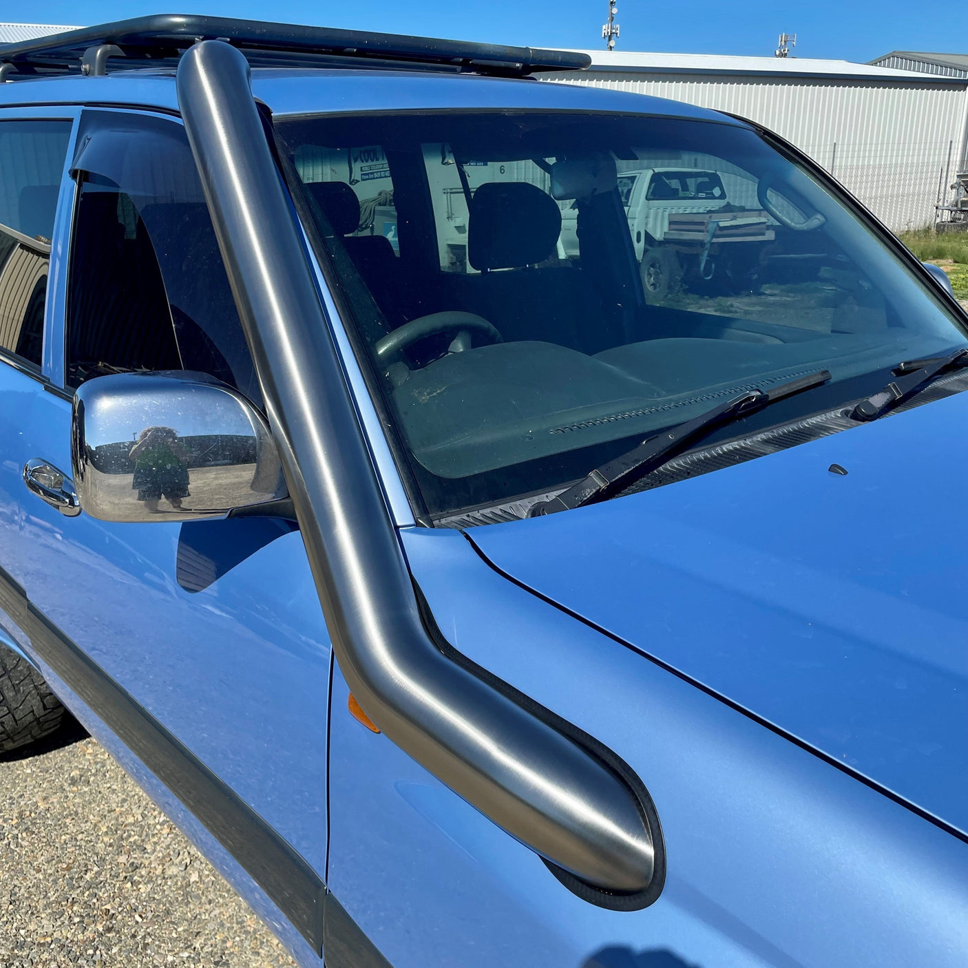 Toyota LandCruiser 100/105 Series 4" Mid Entry Snorkel