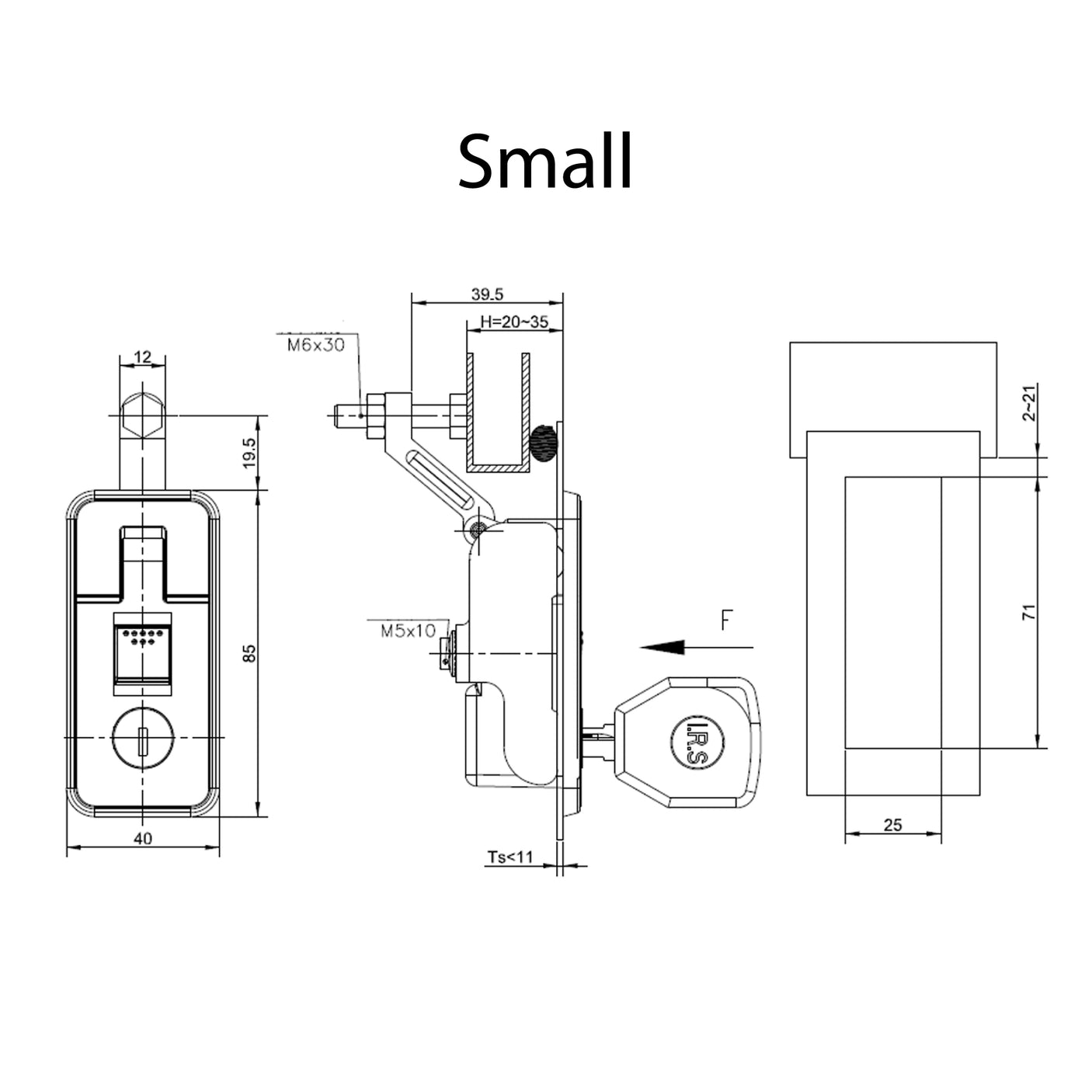 Compression Pop Lock - Small
