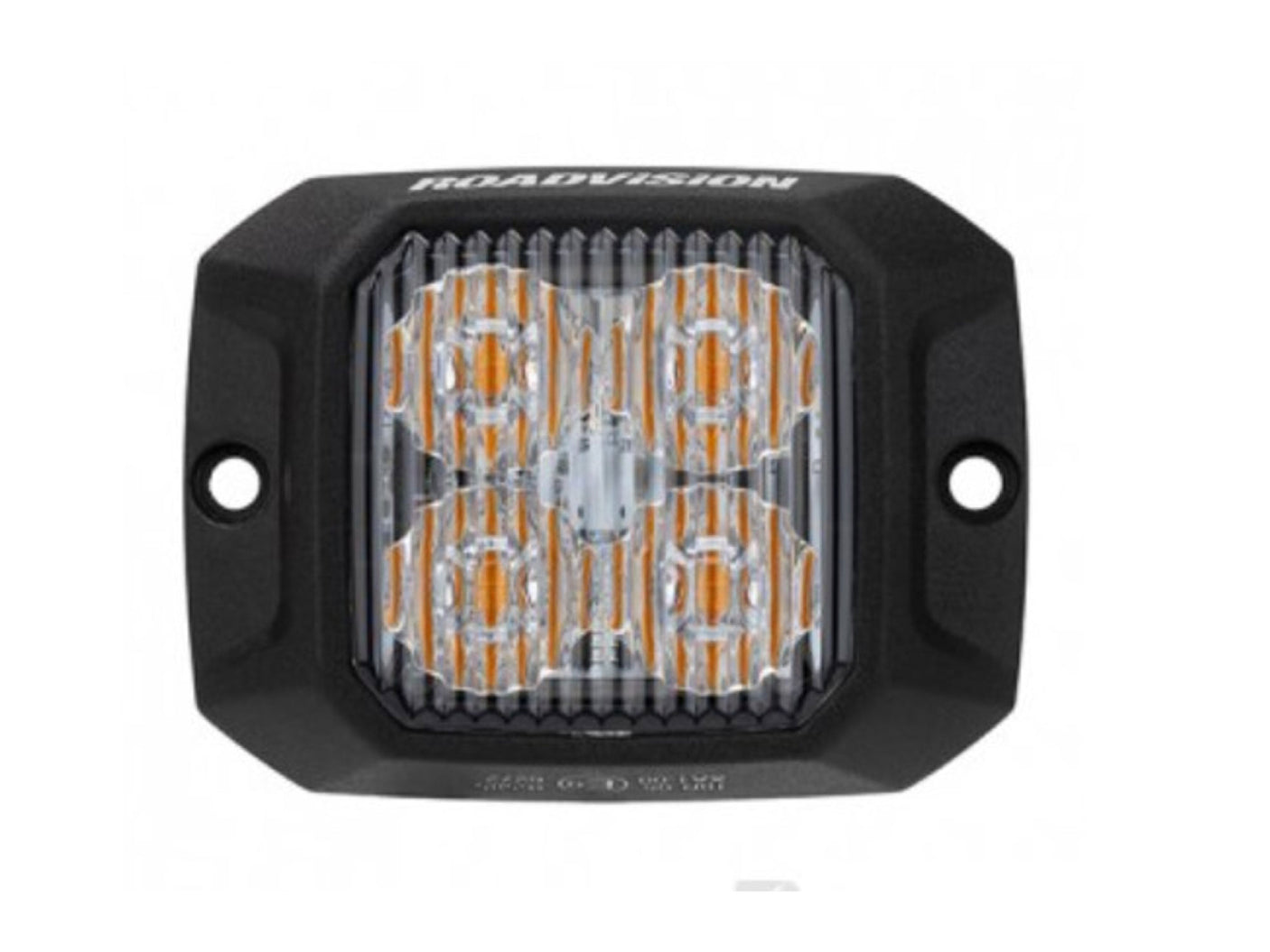 Roadvision LED Strobe Module Amber Surface Mount 10-30V 4 LED