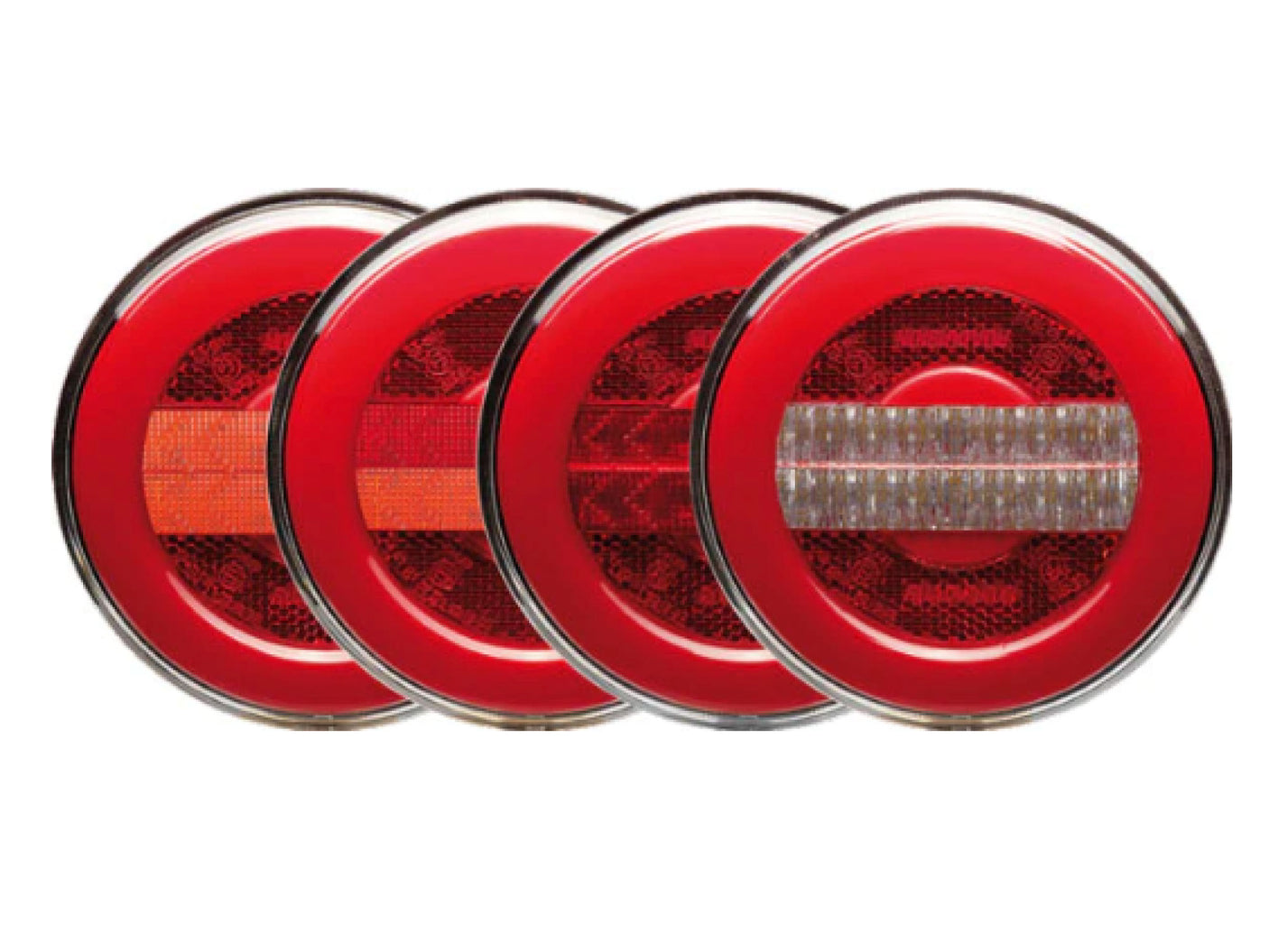 RoadVison BR122 Series Round LED Tail Lights