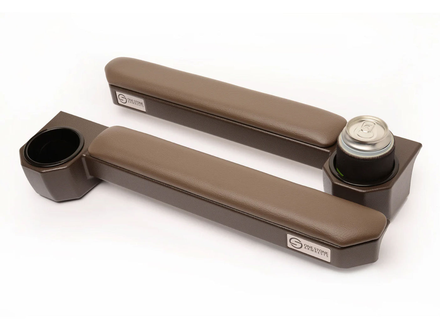One Stone Armrests 70 Series Landcruiser With Cup Holder Front Doors ( Pair )