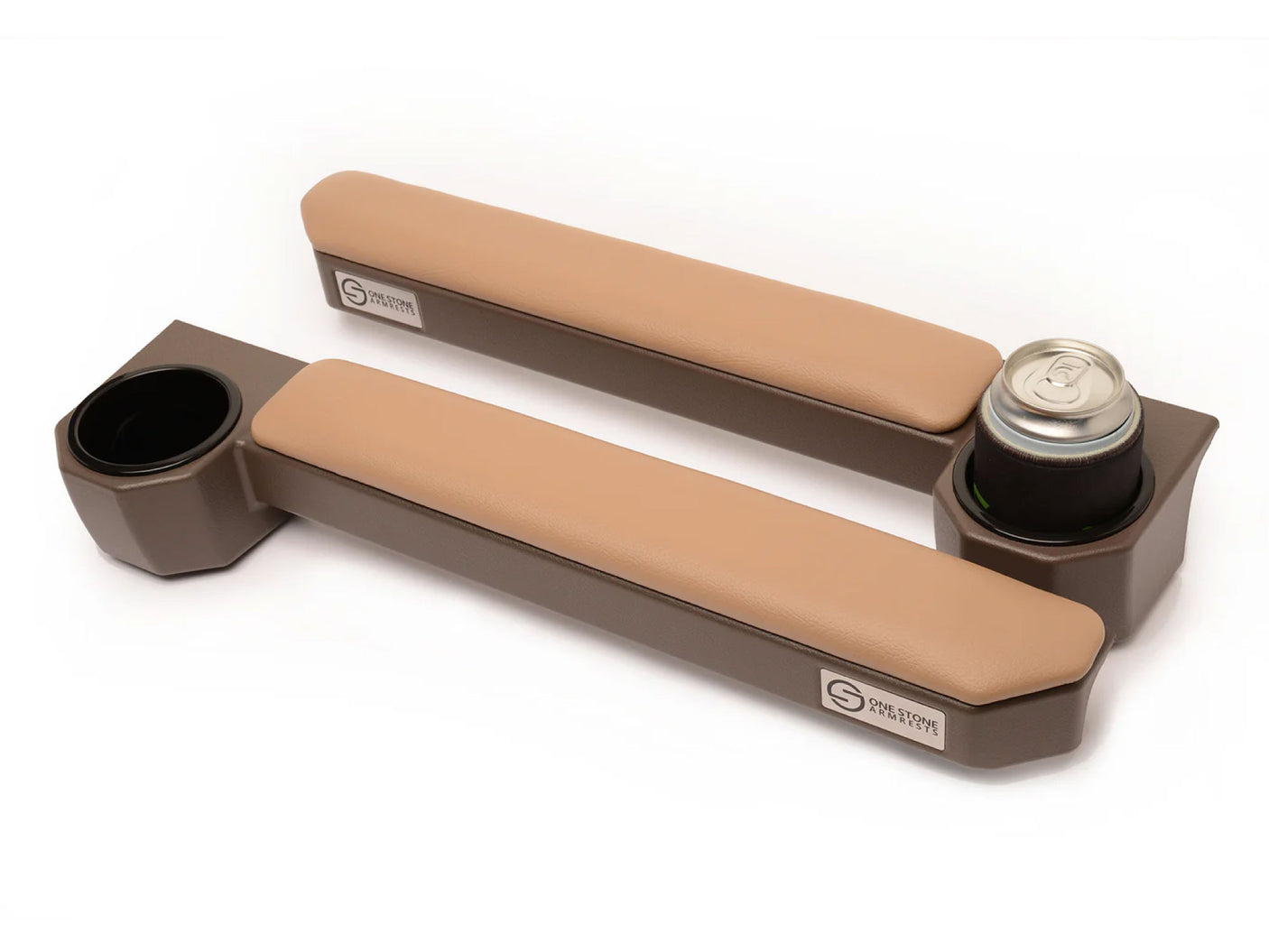 One Stone Armrests 70 Series Landcruiser With Cup Holder Front Doors ( Pair )