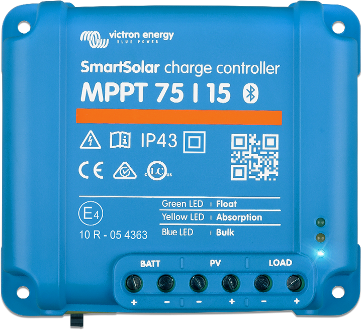 Victron SmartSolar MPPT 75/15 Bluetooth Solar Controller