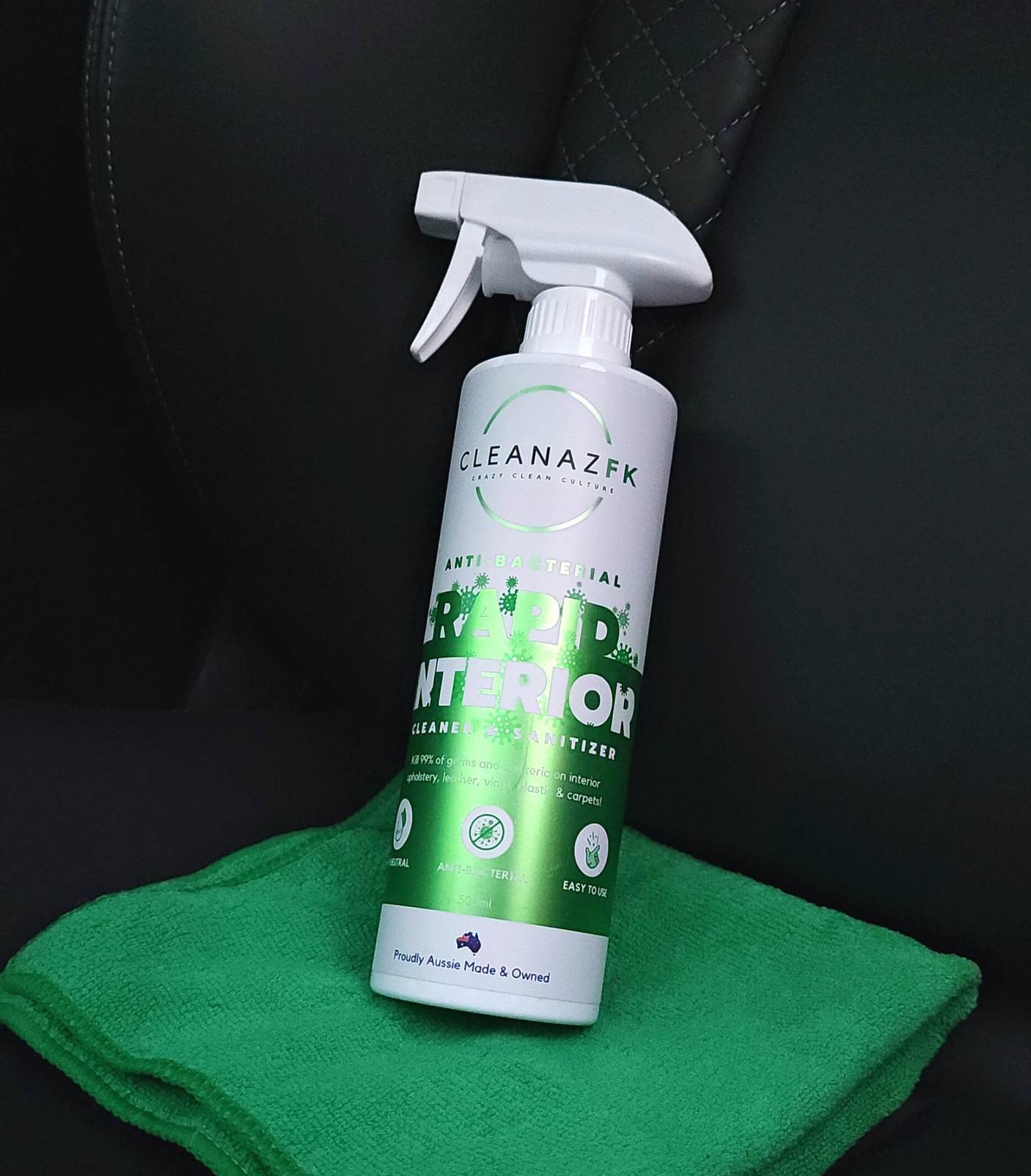 Anti-Bacterial Rapid Interior Cleaner & Sanitizer - Image 2