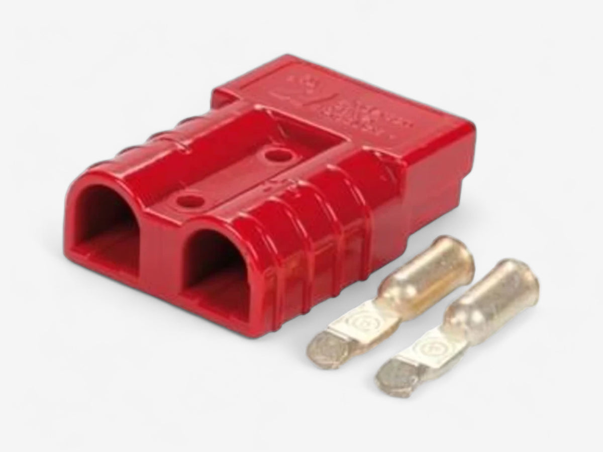 Anderson Power Inlet Genuine Anderson Power Product 50A Red 8AWG Terminal Kit – 4x4industries