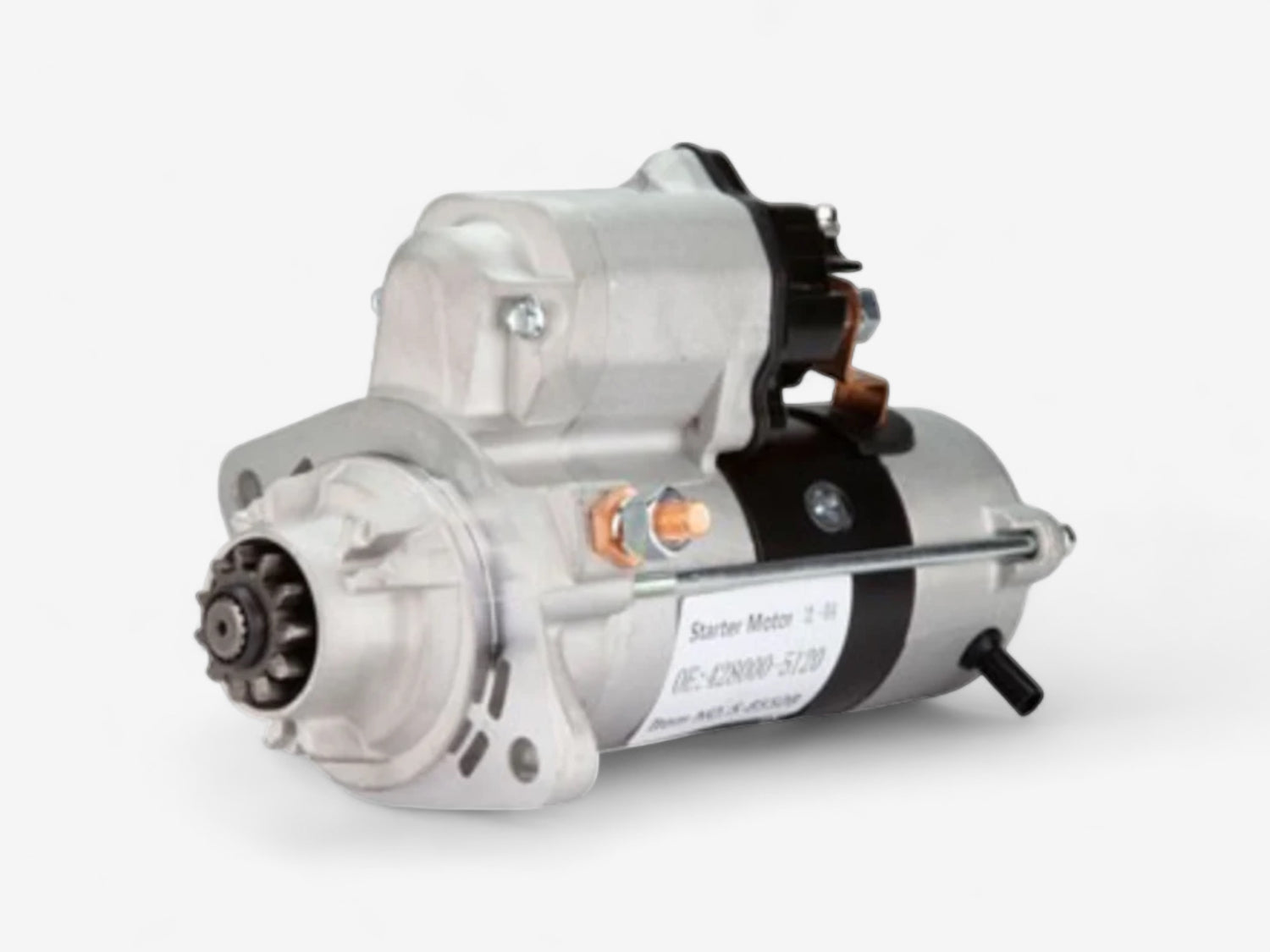 Cummins ISB07 6.7L Starter Motor Denso Type 12V 2.7kW 11T CW 40mm ...