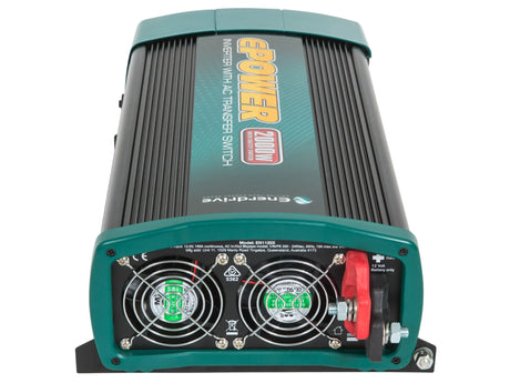 Enerdrive ePOWER Pure Sine Wave Inverter 2000W / 12 volt with Remote, RCD & AC Transfer