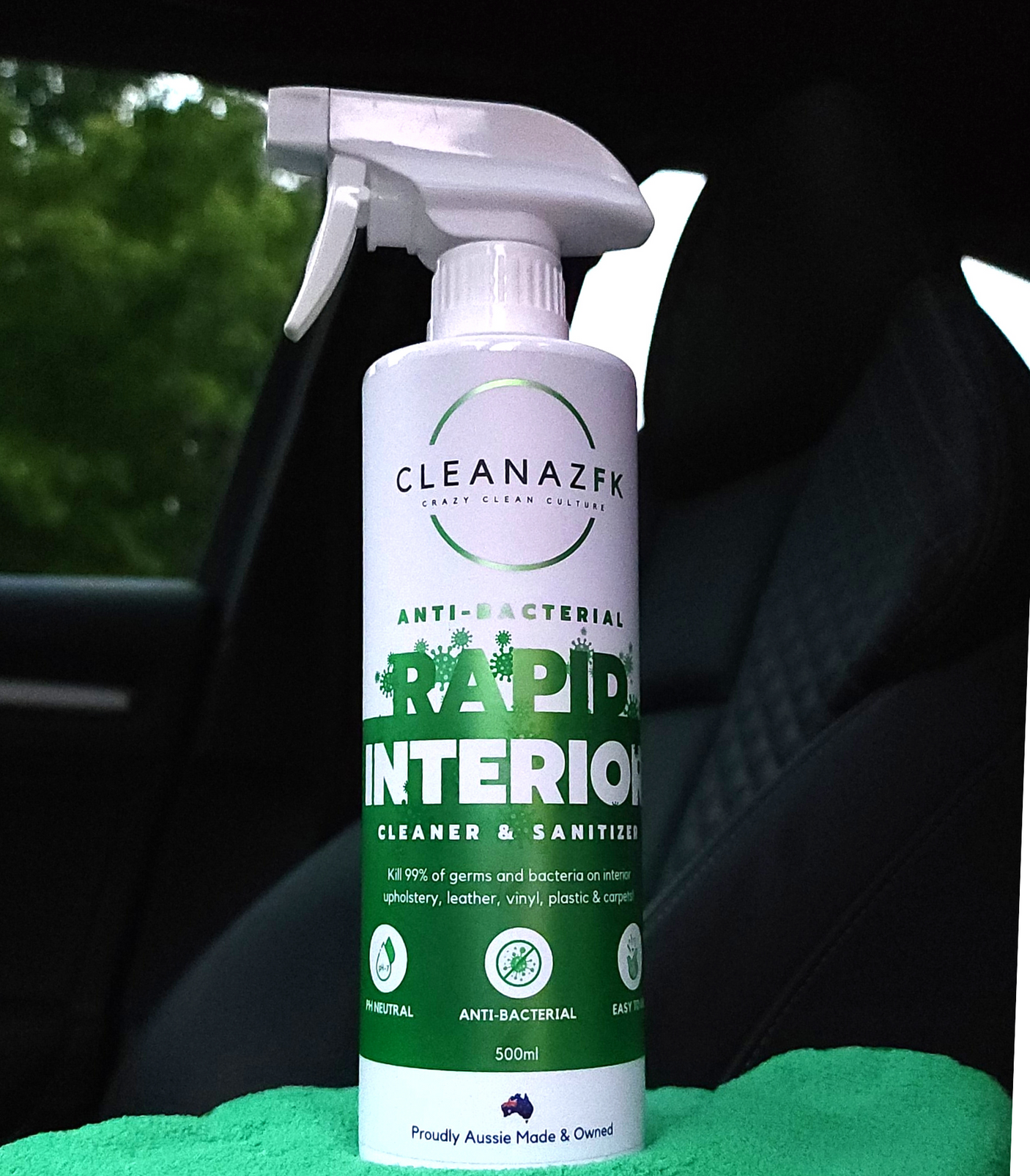 Anti-Bacterial Rapid Interior Cleaner & Sanitizer - Image 3