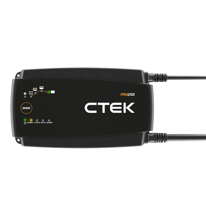 CTEK 12V 25A PRO25S Professional Battery Charger & Maintainer – Part #40-200