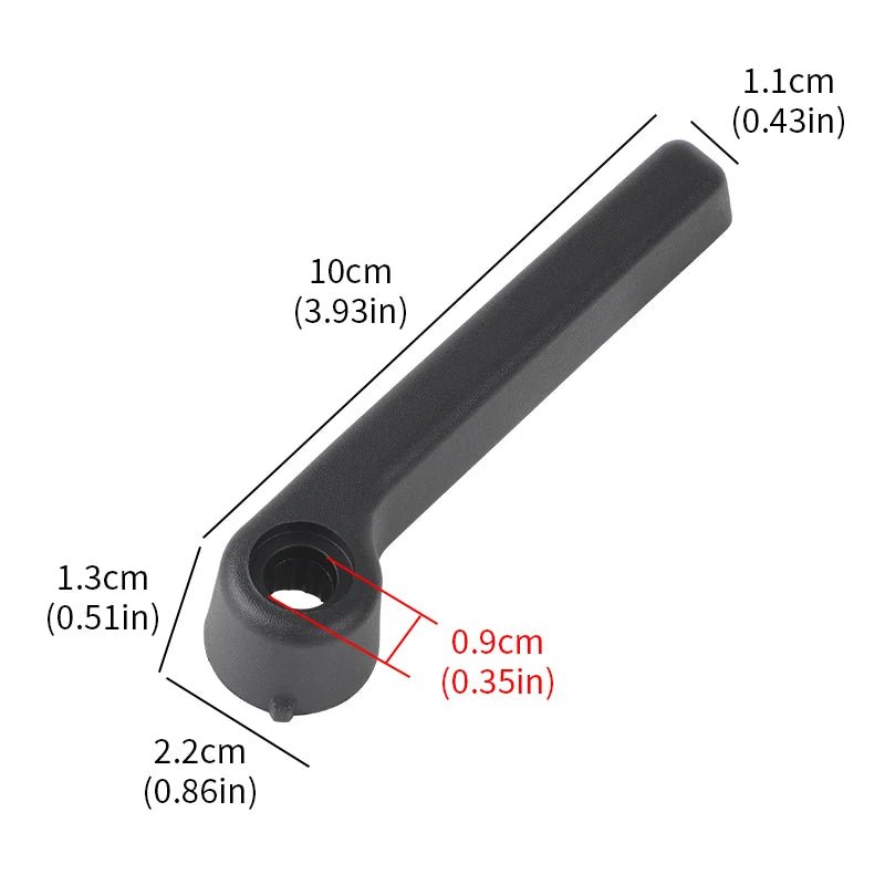 Rear Tailgate Barn Door Handle – Fits Toyota LandCruiser 70, 80, 100 Series (1991–2005)