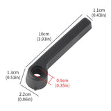 Rear Tailgate Barn Door Handle – Fits Toyota LandCruiser 70, 80, 100 Series (1991–2005)