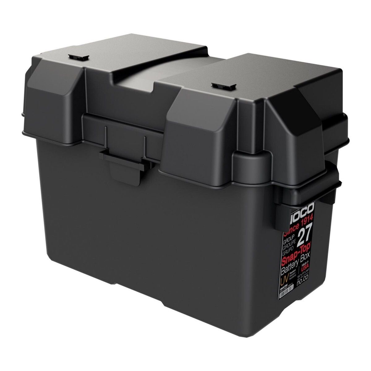 NOCO BG27 Snap-Top Battery Box – Group 27 (270 x 337 x 179mm)
