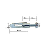 Baby Antiluce Fastener – M8 Bolt-On Lug 21mm (Zinc Plated Steel)