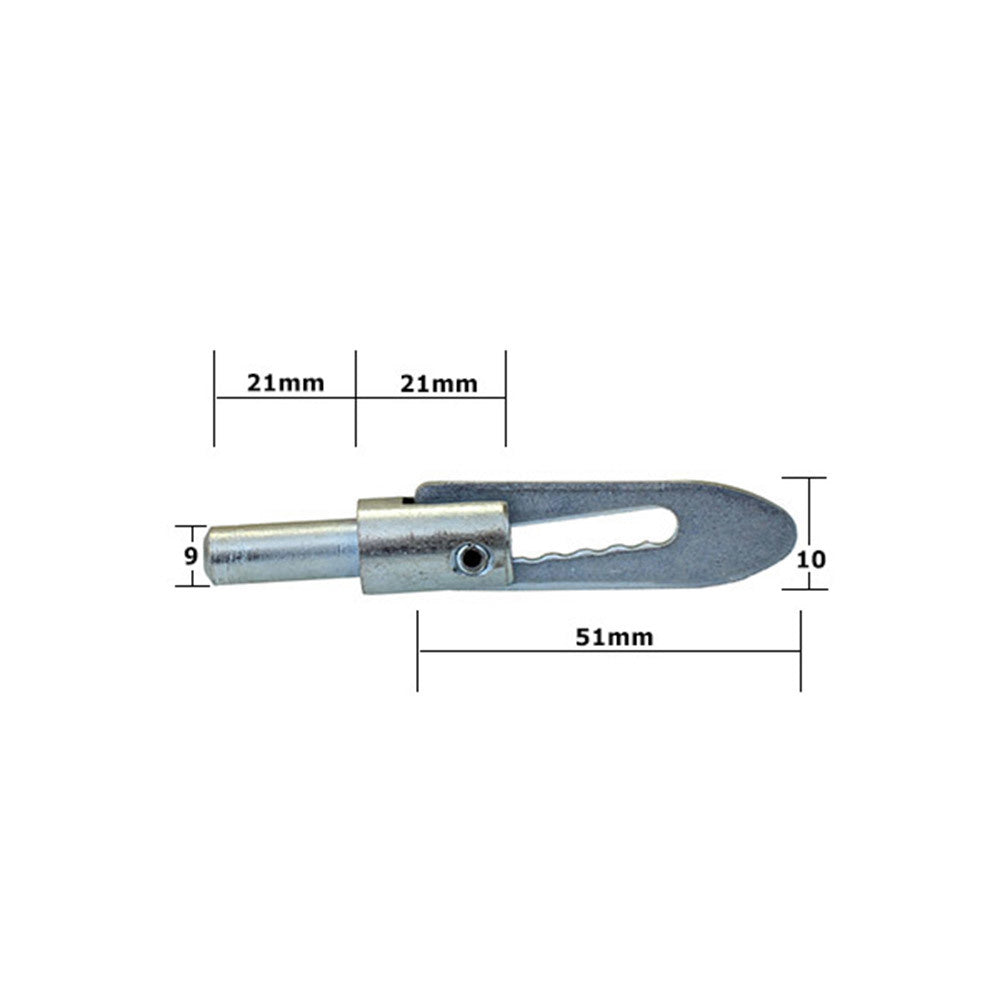 Baby Antiluce Fastener – M8 Weld-On Lug 21mm