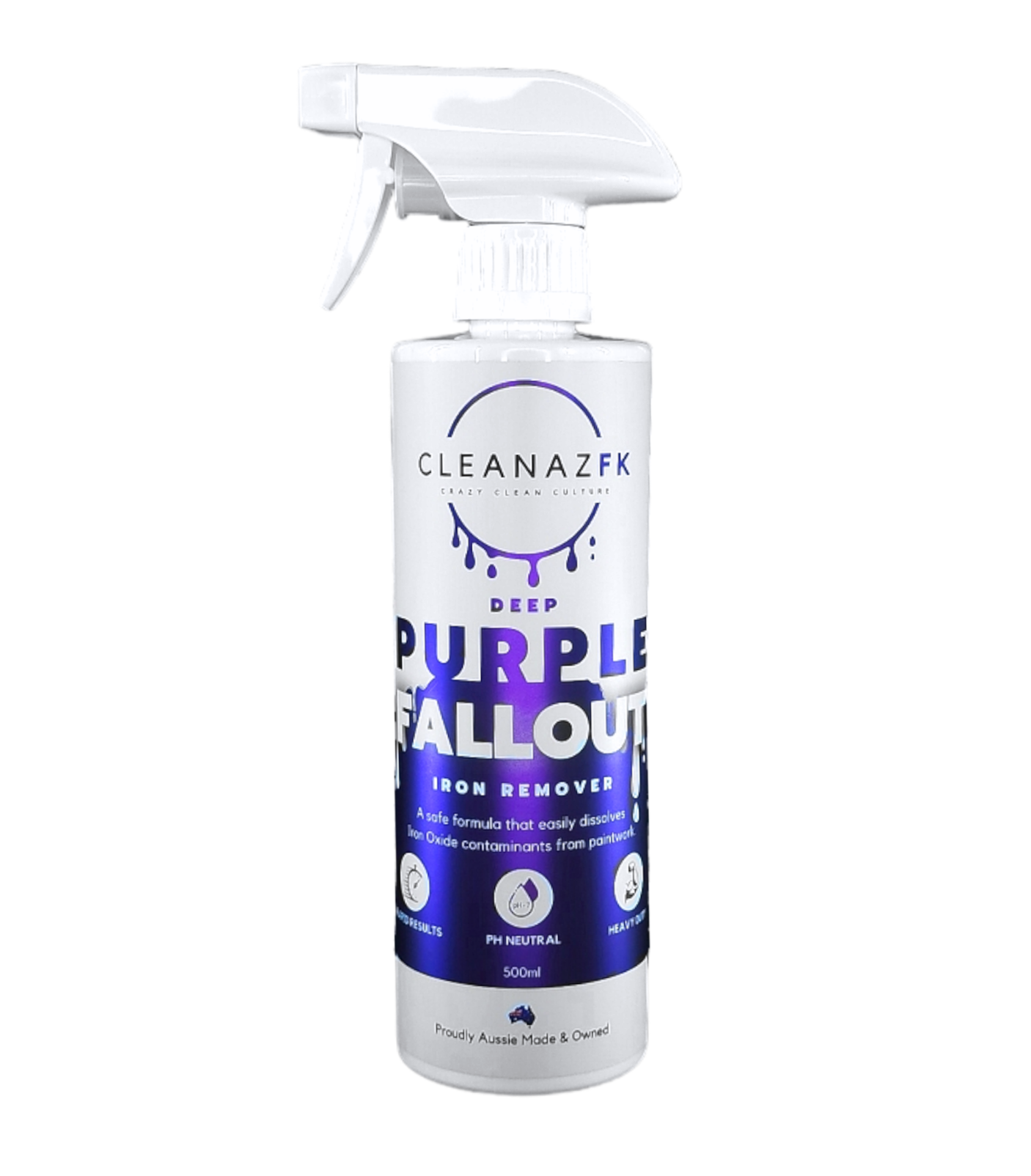 Deep Purple Fallout Iron Remover