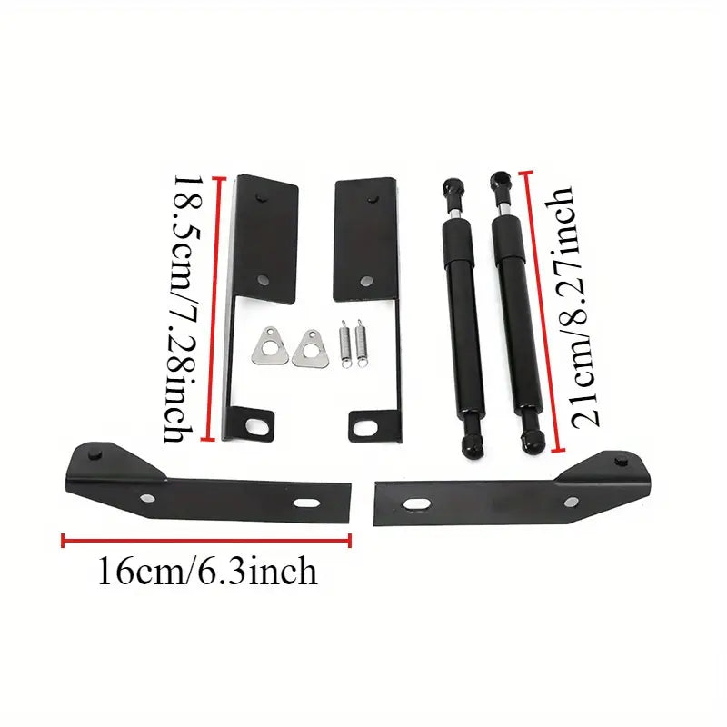 Tailgate Gas Struts (Pair) Nissan Navara NP300, D23