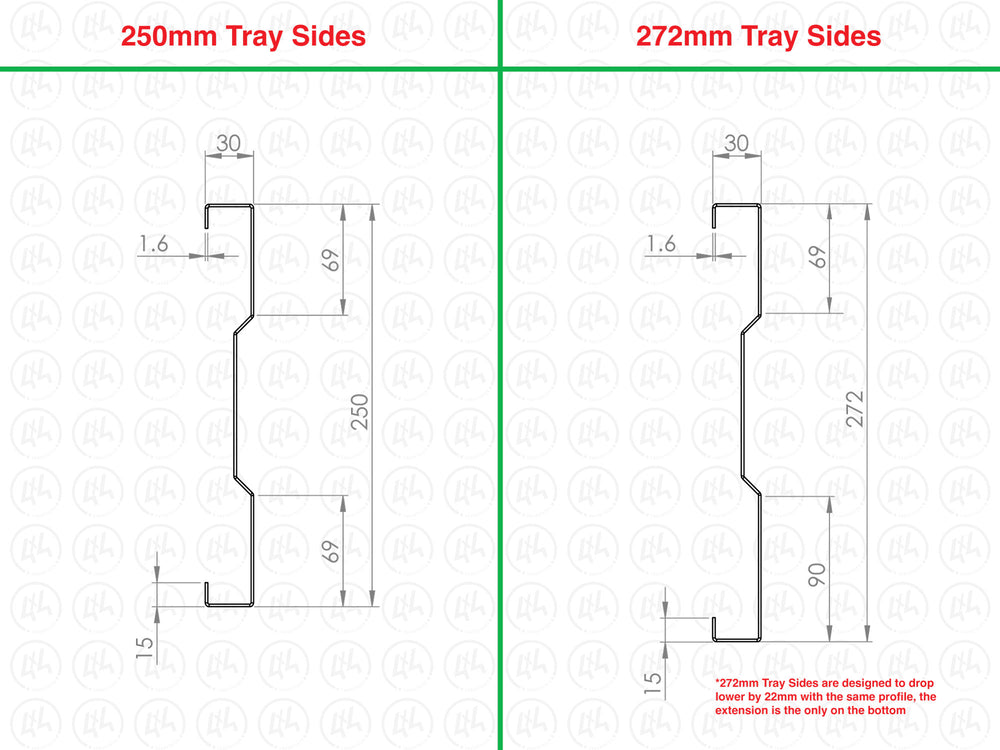 Tray Sides – 4x4industries