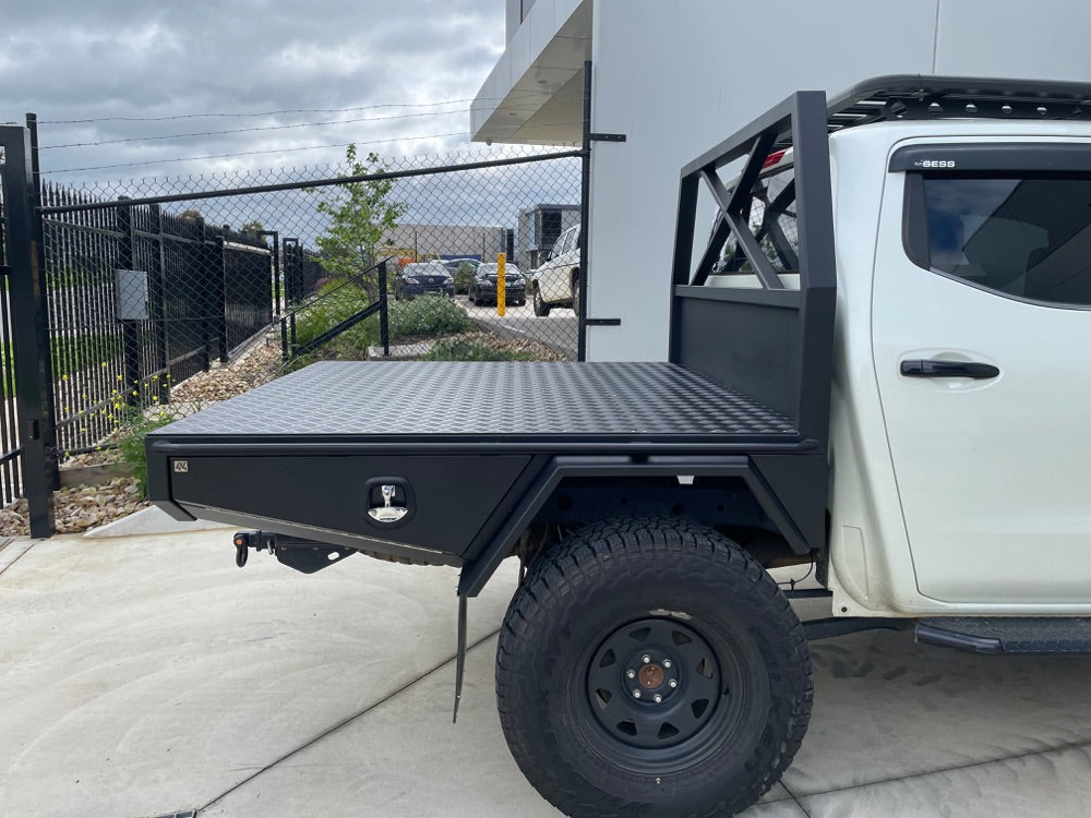 Tapered Under Tray Toolbox (Pair) Raw 4x4industries