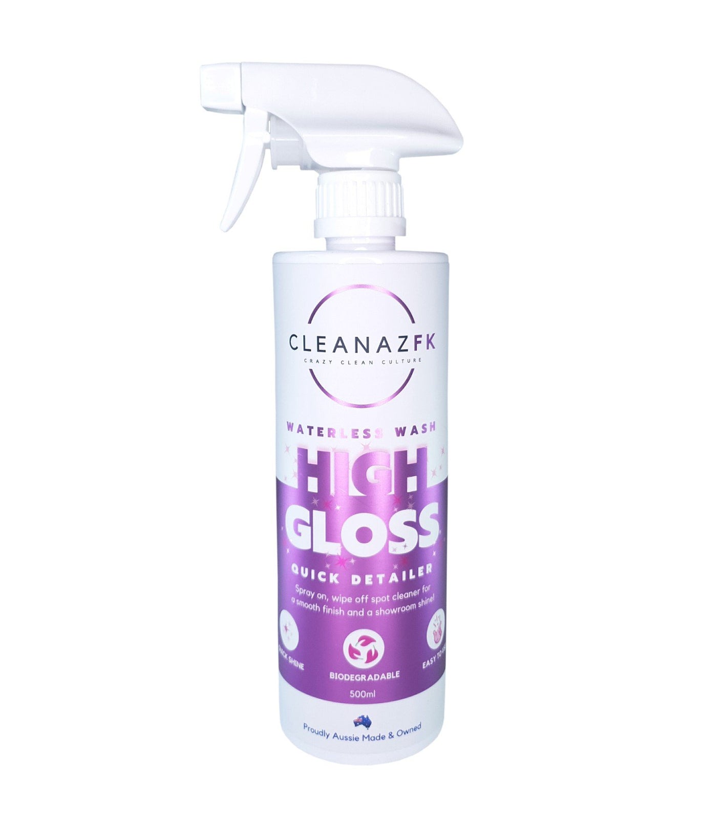Waterless Wash High Gloss Quick Detailer