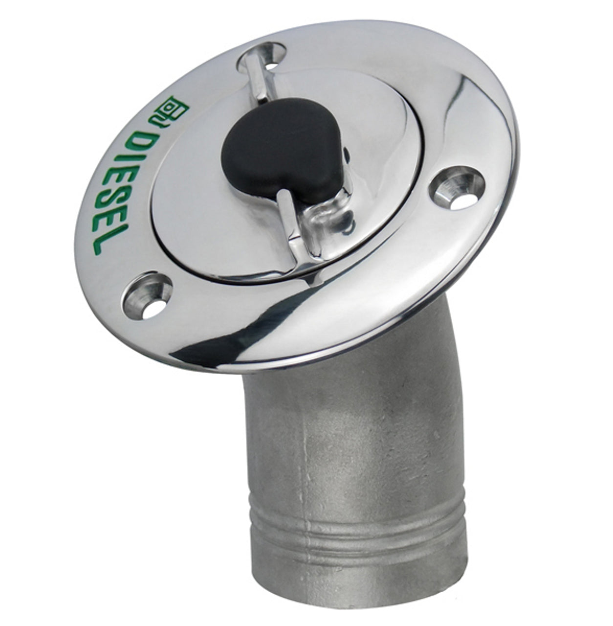 50mm Fuel Filler Relocation Kit - Lockable Stainless Steel