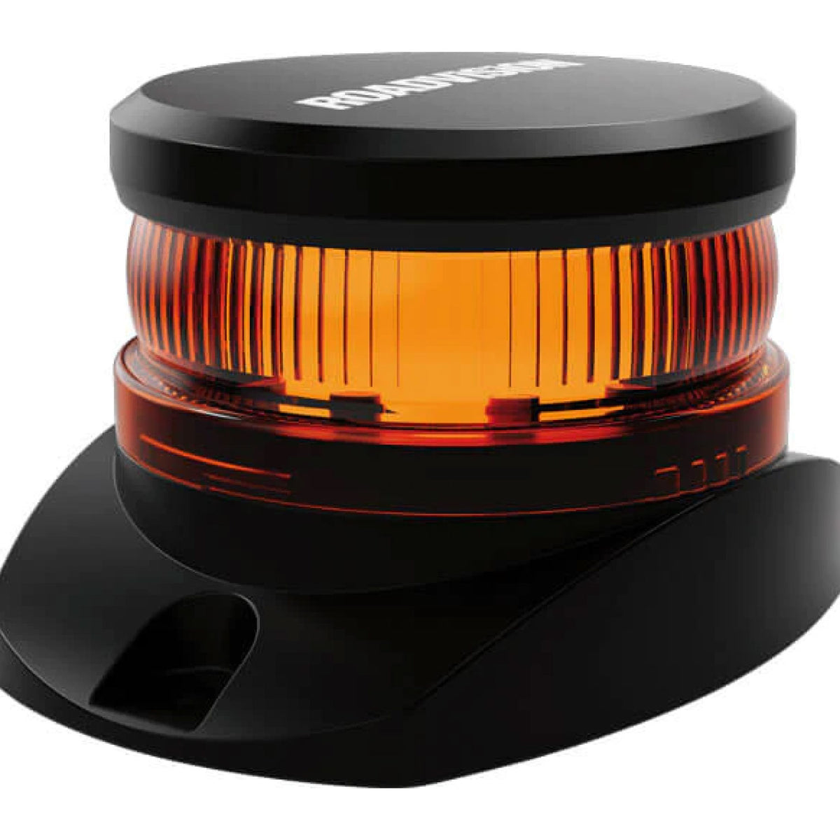 Roadvision LED Beacon Micro Revolver 10-30V Amber Fixed Mount 6 Functi ...