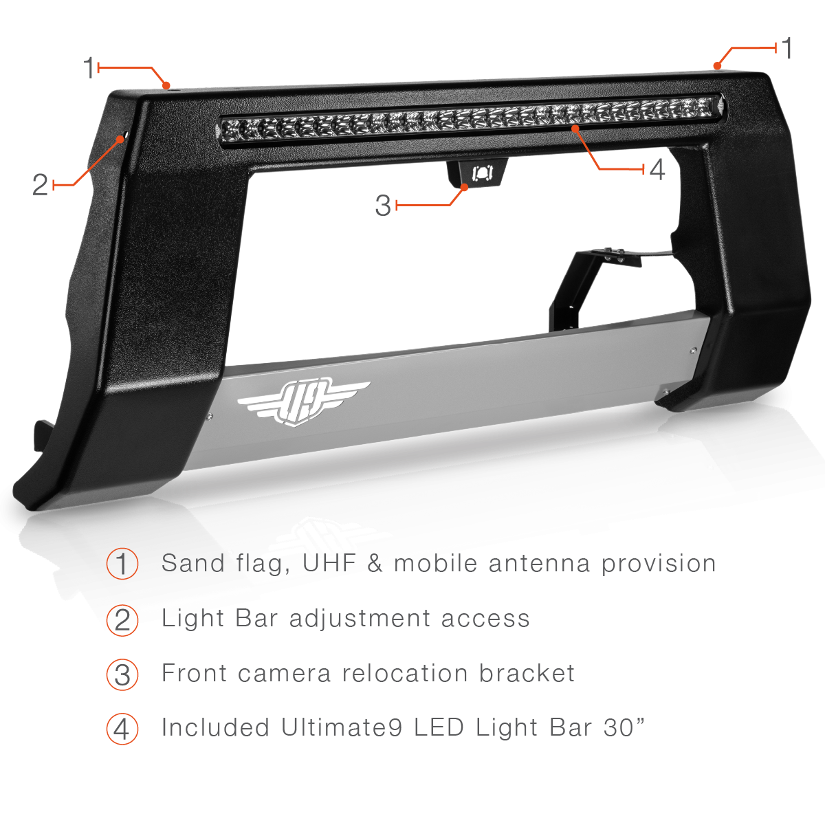The Ultimate Nudge Bar to suit Toyota Landcruiser 200 Series (2015 - 2022)